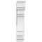Ekena Millwork Standard Merced Architectural Grade PVC Bracket with Traditional Ends, 3"W x 14"D x 18"H BKTP03X14X18MRC01 - alternate 2